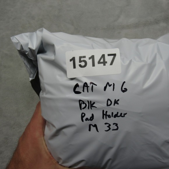 CAT Work Pants Mens 36x31 Black Carpenter Cordura Double Knee Pad Holder Roofing - Picture 16 of 16